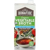 Bonafide Provisions Organic No Salt Added Vegetable Broth, 32 FZ