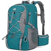 NUBILY 50L Hiking Backpack Waterproof Camping Backpack for Men Women Lightweight HIking Daypack Outdoor Travel Daypack