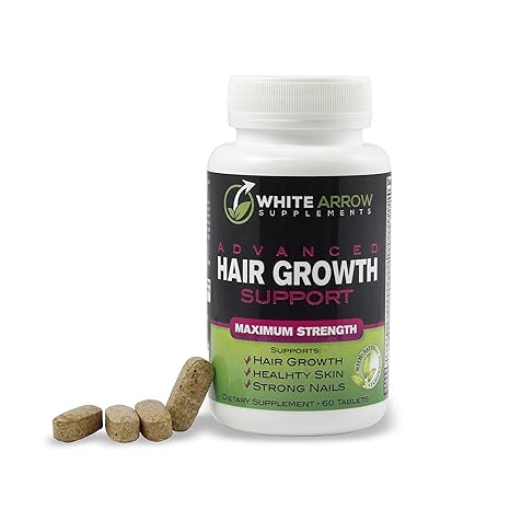 Buy White Arrow Hair Growth Vitamin Supplement With 5000mcg Biotin