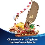LEGO Disney Moana’s Adventure Canoe 43270 Buildable Boat with Textile Sail 4 view 4