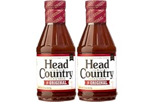 Head Country Bar-B-Que Sauce 20 oz Bottle(Pack of 2)