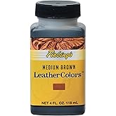Purposed Value Fiebing's LeatherColors - Water Based Penetrating &amp; Permanent Leather Dye for Shoes, Boots, Belts