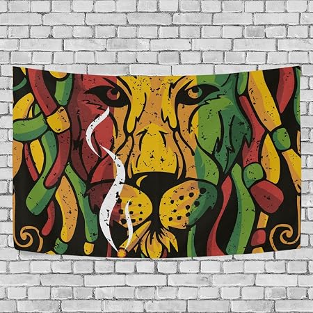 Gratuit Images Tizorax Colore Lion Tapisseries Decoration Murale A Suspendre Home dernière par