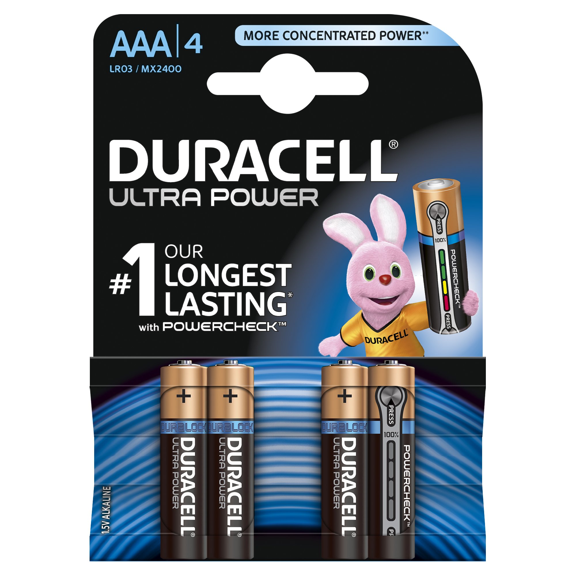 Duracell Ultra Power AAA Alkaline Battery