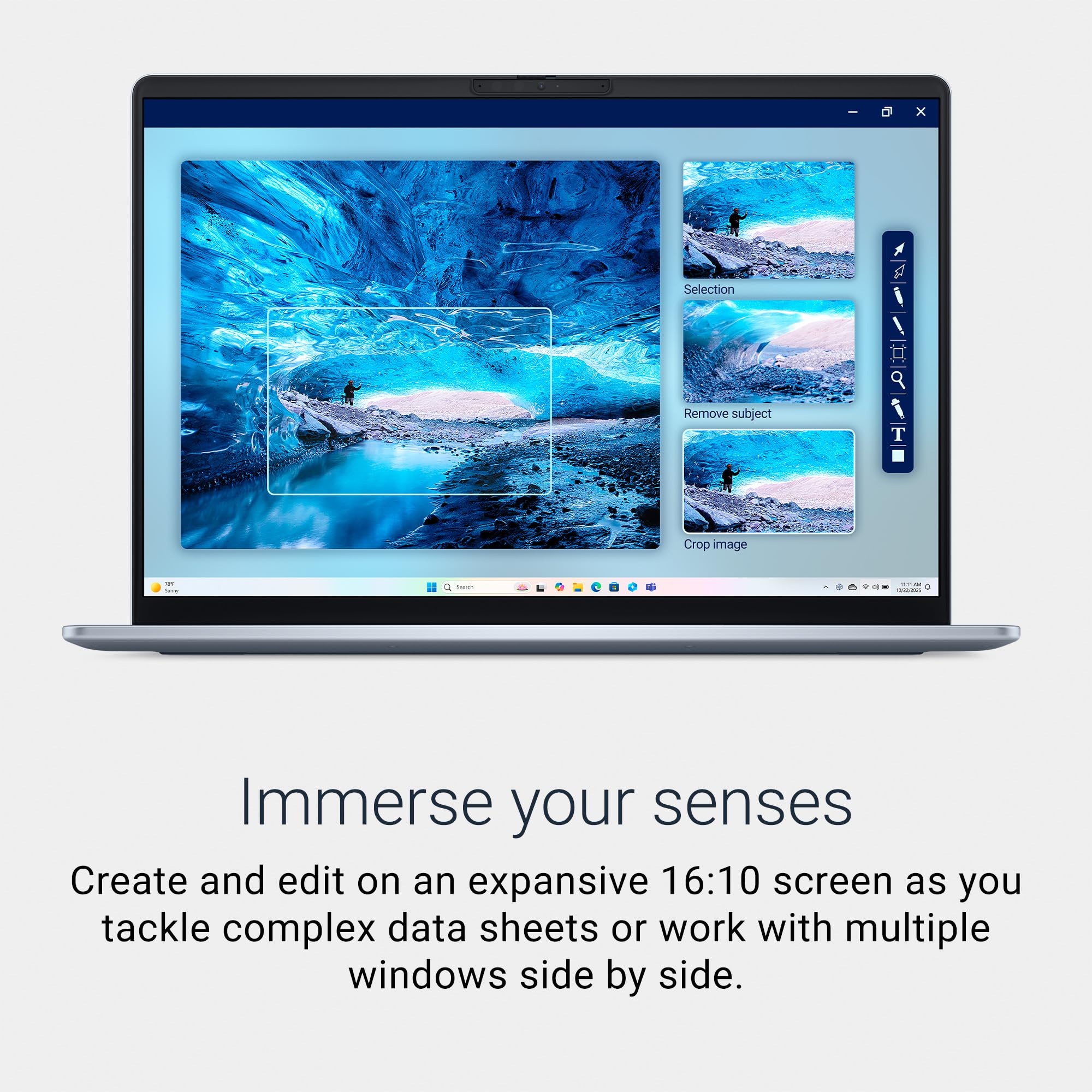 Dell 16 Plus Laptop DB16250-16.0-inch 16:10 2.5K (2560x1600) Display, Intel Core Ultra 9 288V, 32GB LPDDR5X Memory, 2TB SSD, Intel Arc Graphics, Backlit Copilot Key Keyboard - Previously Inspiron