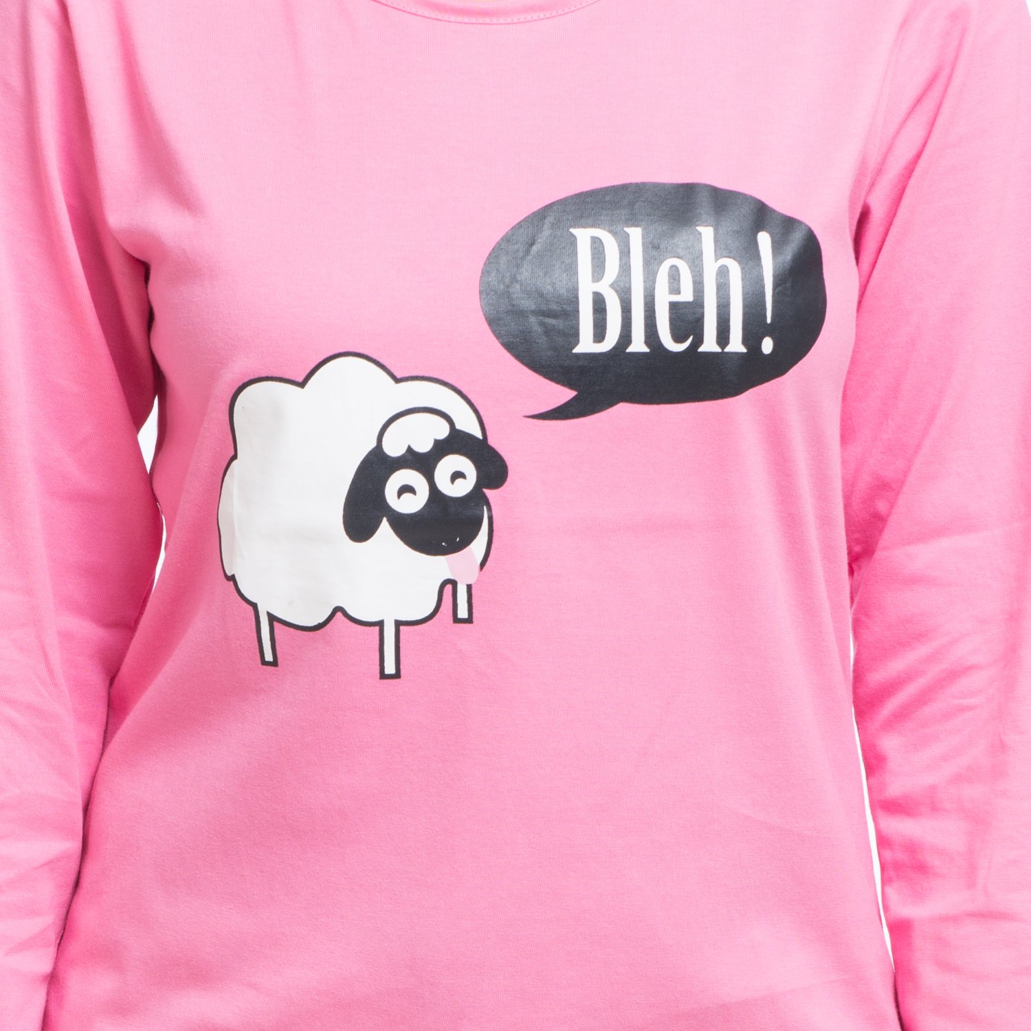 nite flite women's counting sheep cotton pajama set