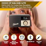 Roberts Revival PETITE2 FM DAB DAB+ Digital Radio with Bluetooth Black view 9