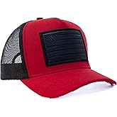 Urban Effort Snapback Trucker Hat | Breathable Mesh Baseball Cap for Men & Women Adjustable Fit American Flag Hat for Casual
