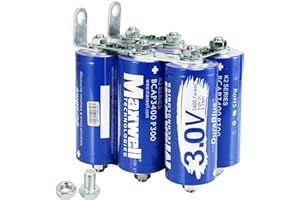 SHUNBIN Maxwell Durablue 18V 567F Super Capacitor Battery 6pcs 3.0V 3400Farads Audio Amplifier 12V Engine Start Battery