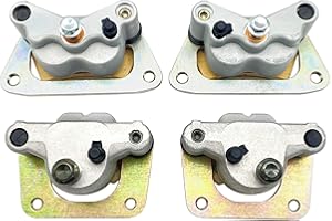 M MATI Front Rear Left Right Brake Calipers all Four for Polaris Side by Side RZR 800 2008-2014 RZR S 800 2009-2014 1911529 1911530 1911544 1911545