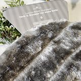 Revitale Fur Neck & Shoulder Hot Water Bottle Slate Grey BS1970 2012 view 6