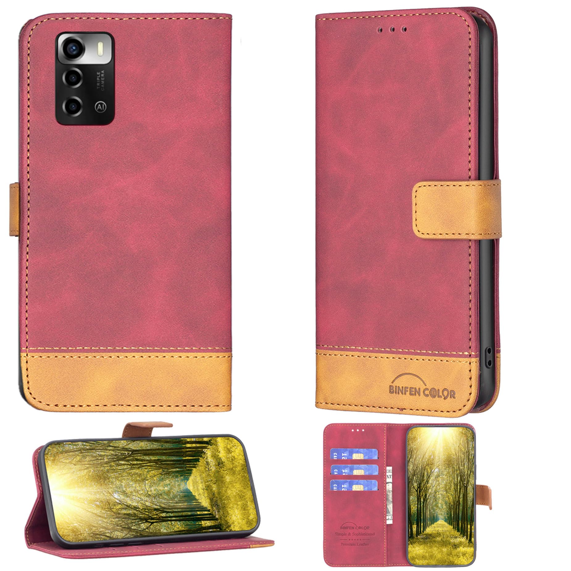jioeuinly Case for ZTE Blade V40 Smart 5G Case