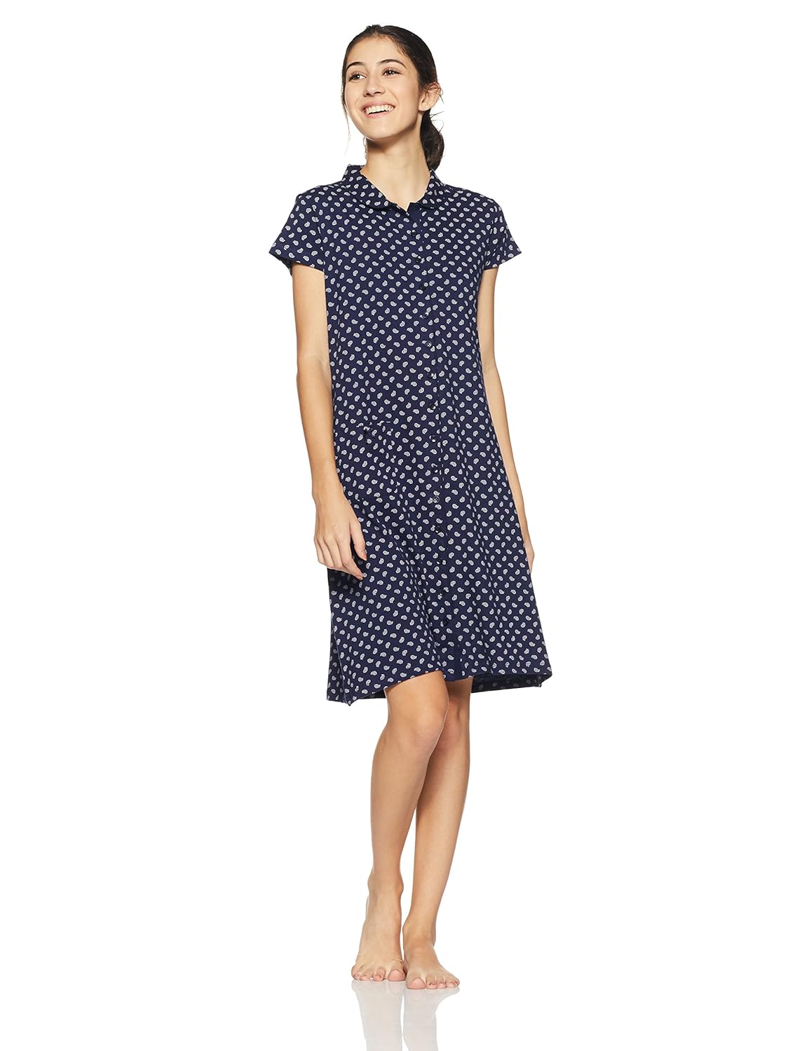 shyla by fbb women's dressing gown