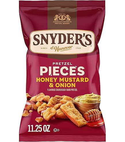 Amazon.com: Snyder's of Hanover, Seasoned Twisted Pretzel Sticks