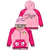 Paw Patrol Hoodie | Skye Girls Hoodies | Glitter Zip up Sweatshirt for Kids