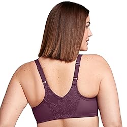 Glamorise Full Figure Plus Size Lacey T-Back