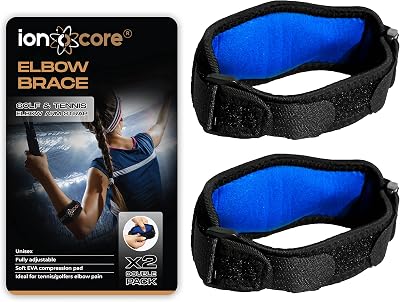ionocore Tennis Elbow Support Strap with EVA Pad – Unisex One Size