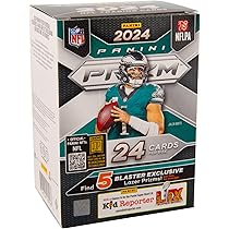 2024 Panini Prizm Football Trading Cards Blaster Box : Amazon.com