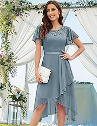 Wedtrend Women's Formal Dress Ruffle Cocktail Party
