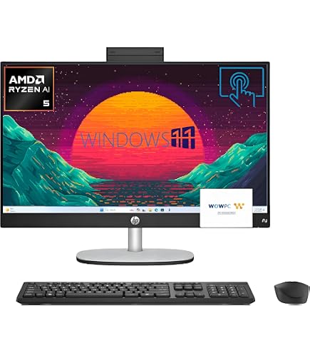 Amazon.com: HP Pavilion 24 PC todo en uno con pantalla táctil de