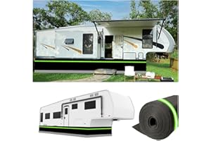 RV Cover Rv Skirt 31 Inches High Camper Skirting for Winter Convenient Storage Rv Underbelly Material