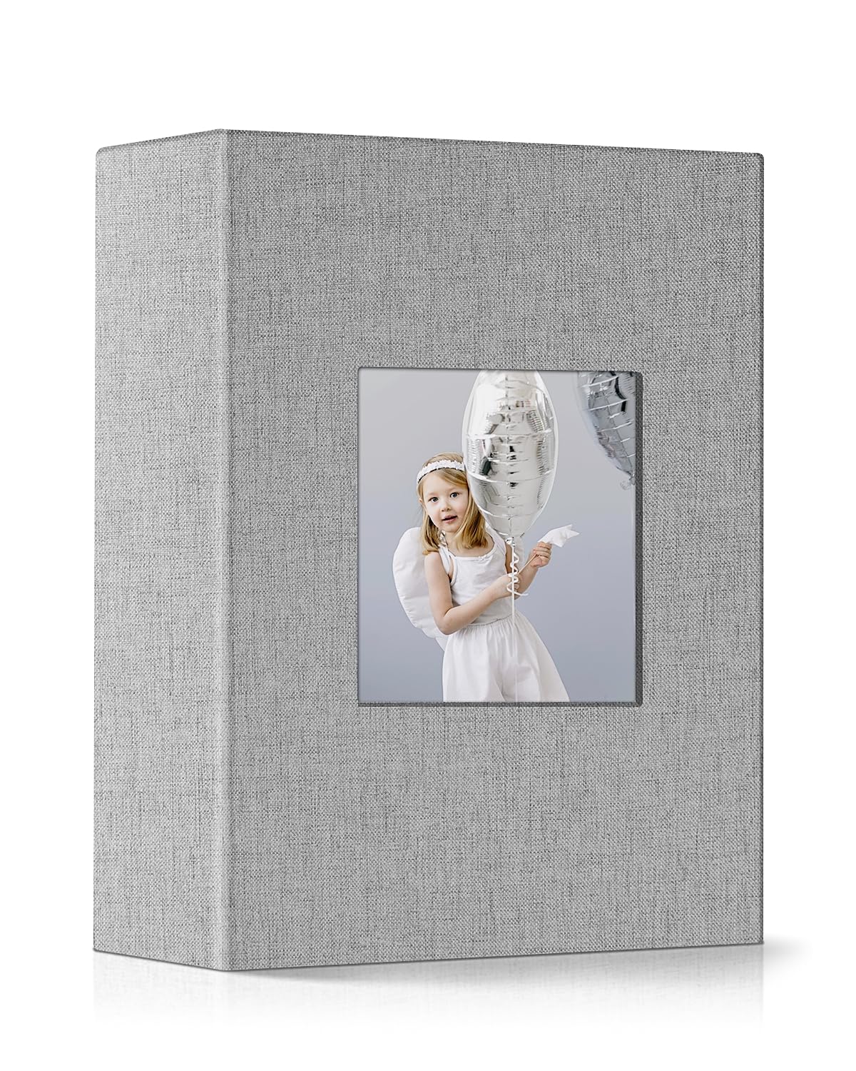 Popotop Photo Album 4x6-100 Photos Photo Books with 100 Vertical Pockets,Linen Cover Albums for Family Wedding Anniversary Baby Vacation Pictures