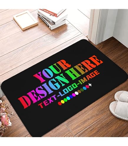 Amazon.com: Custom Rug Personalized Area Rug 2x3,Add Your Own Logo