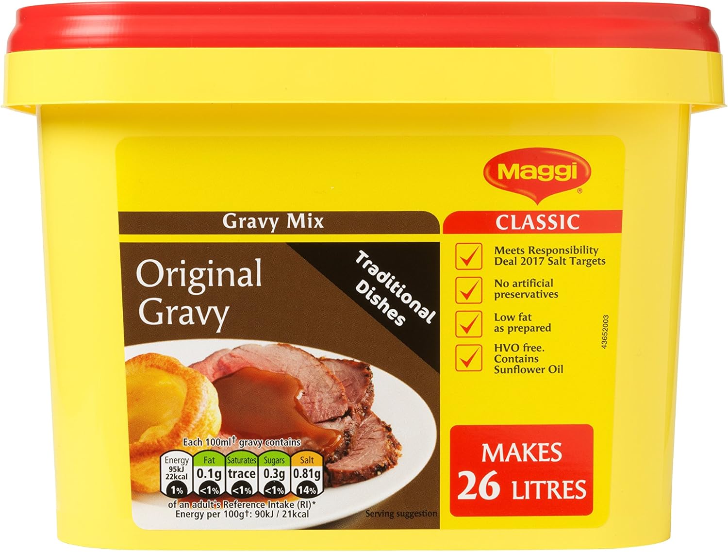 MAGGI Original Gravy, 1.8 kg Amazon.co.uk Grocery