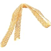 Pardecor Wedding Sash Dress Belt Bridal Rhinestone Belt Crystal Silver Trim Womens Belt Ivory Ribbon for Wedding