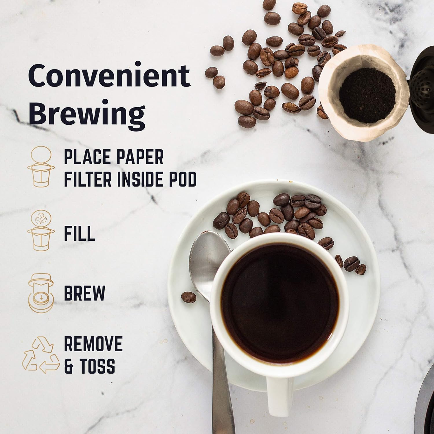 最適な材料 Ipartsplusmore 天然無漂白紙コーヒーフィルターインサート Ipartsplusmore 再利用可能ポッド 使い捨て 生分解性 ユニバーサル互換性 300枚 B07ksp6p8x 数量限定 特売 Support Classfit Com