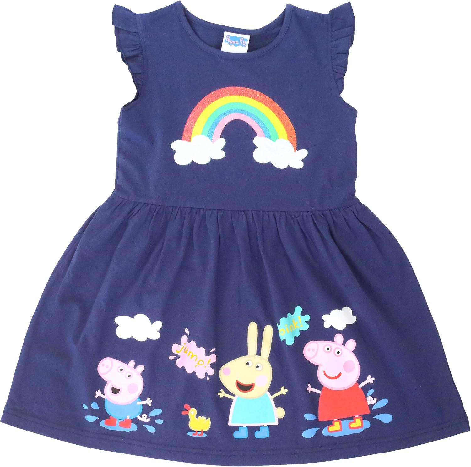 Peppa Pig Peppa Pig Kleid Rosa Ärmelloses Kinderset Kleider Mädchen