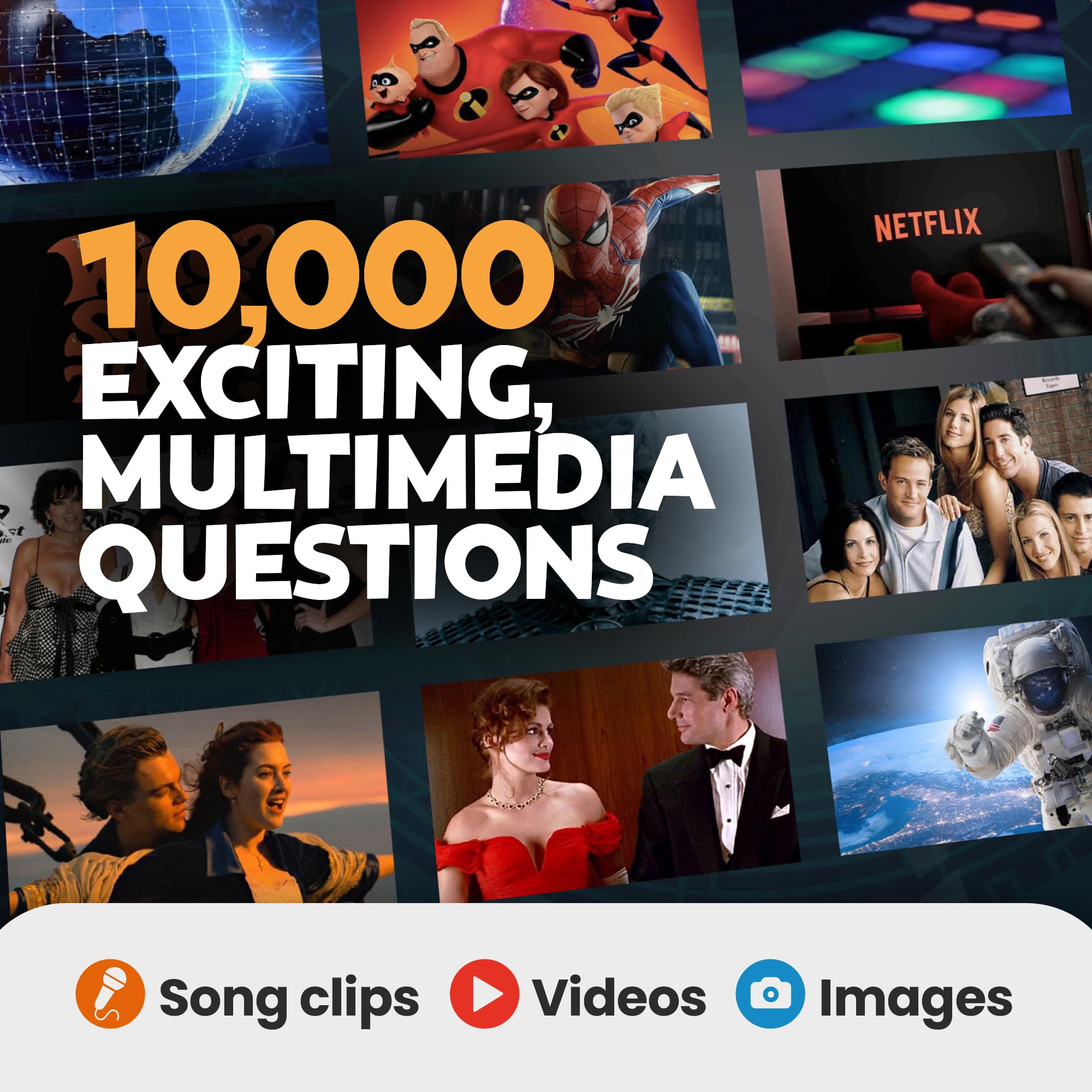 Outsmarted - The App-Connected TV Quiz-Show Board Game | Kids, Teens & Adults | Next-Level Game Night for Family & Friends | 2–24 Players | Age 8+ | 10,000+ Questions | 2026 Edition