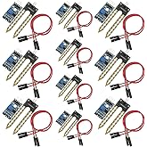 MTDELE 10Pcs Soil Moisture Sensor Kit LM393 3.3-5V | Hygrometer Detection Sensor Kit, Compatible with Arduino, Automatic Watering System, Robot Smart Car