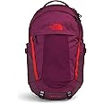 THE NORTH FACE Women's Recon Everyday Laptop Backpack, Boysenberry Light Heather/Fiery Red, One Size