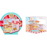 MGA's Miniverse Make It Mini Spaces Pizza Shop, Building Set, Customize, DIY Crafts, Rooms, Hobby, Collectors, Display, Gifts, 8+