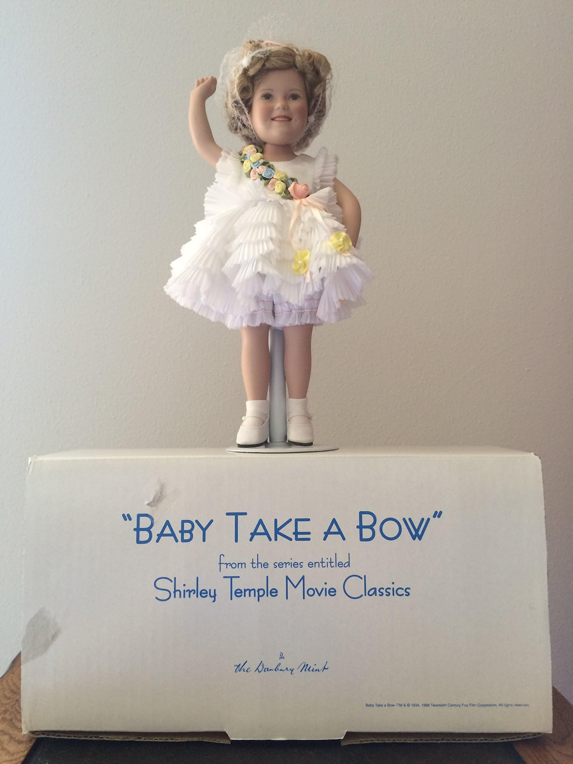 Danbury Mint - Shirley Temple Movie Classics - Baby Take a Bow - Doll