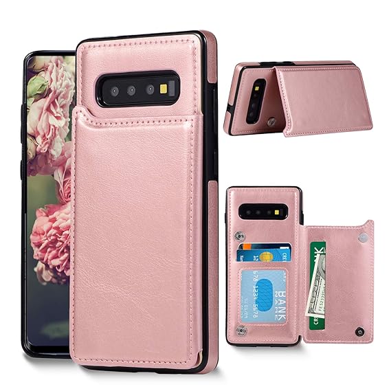 Galaxy S10 Plus Wallet Case, Samsung Galaxy S10 Plus Case