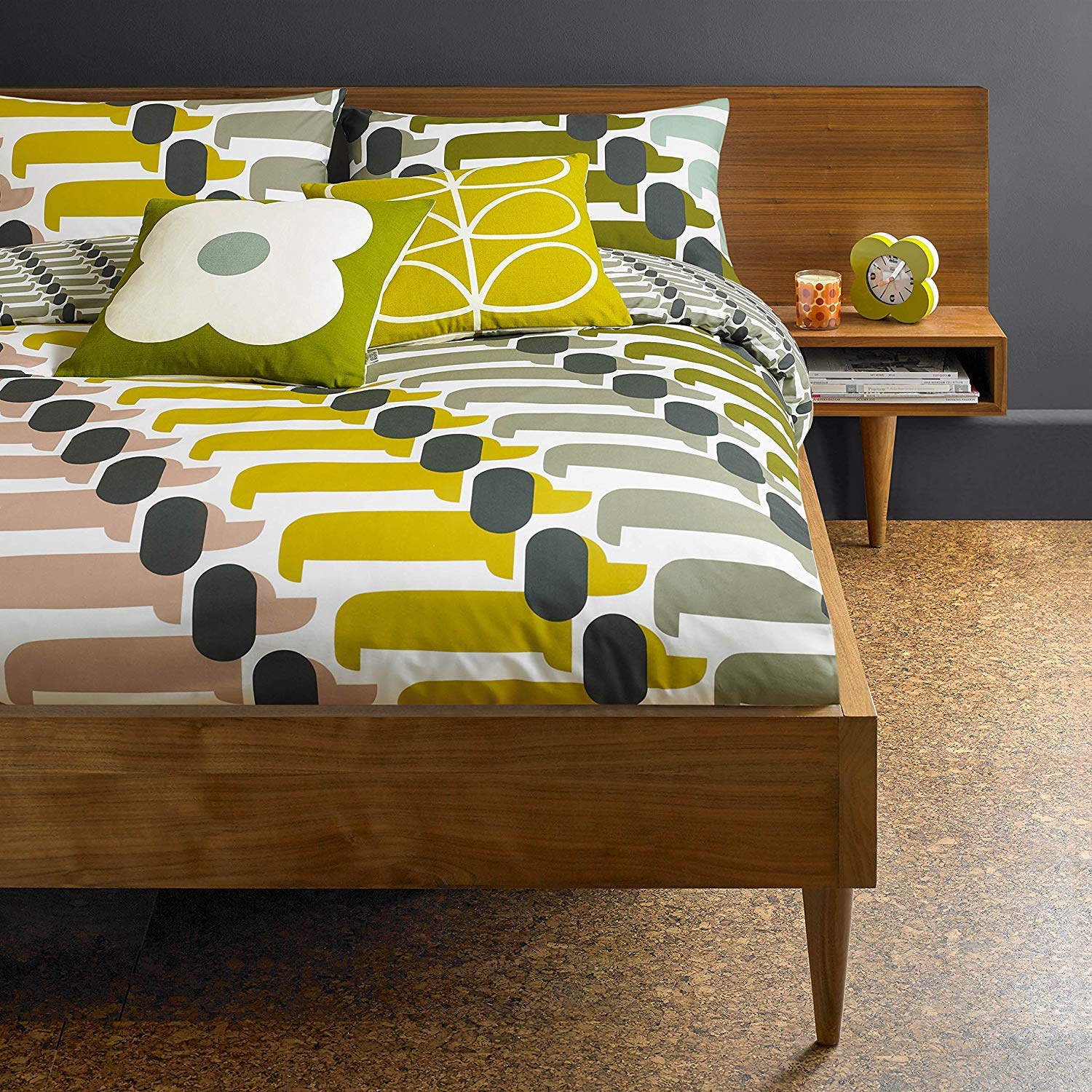 Orla Kiely Dog Show King Size Duvet Cover Amazon.co.uk Kitchen & Home