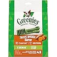Greenies Teenie Natural Dog Dental Treats, Sweet Potato Flavor, 12 oz. Pouch (43 Treats)