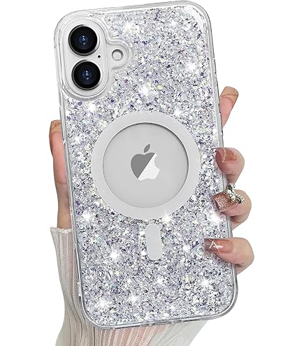 SWAROVSKI High iPhone 16 Pro, シルバー系 High smartphone case, iPhone® 16 Pro Max, Silver tone