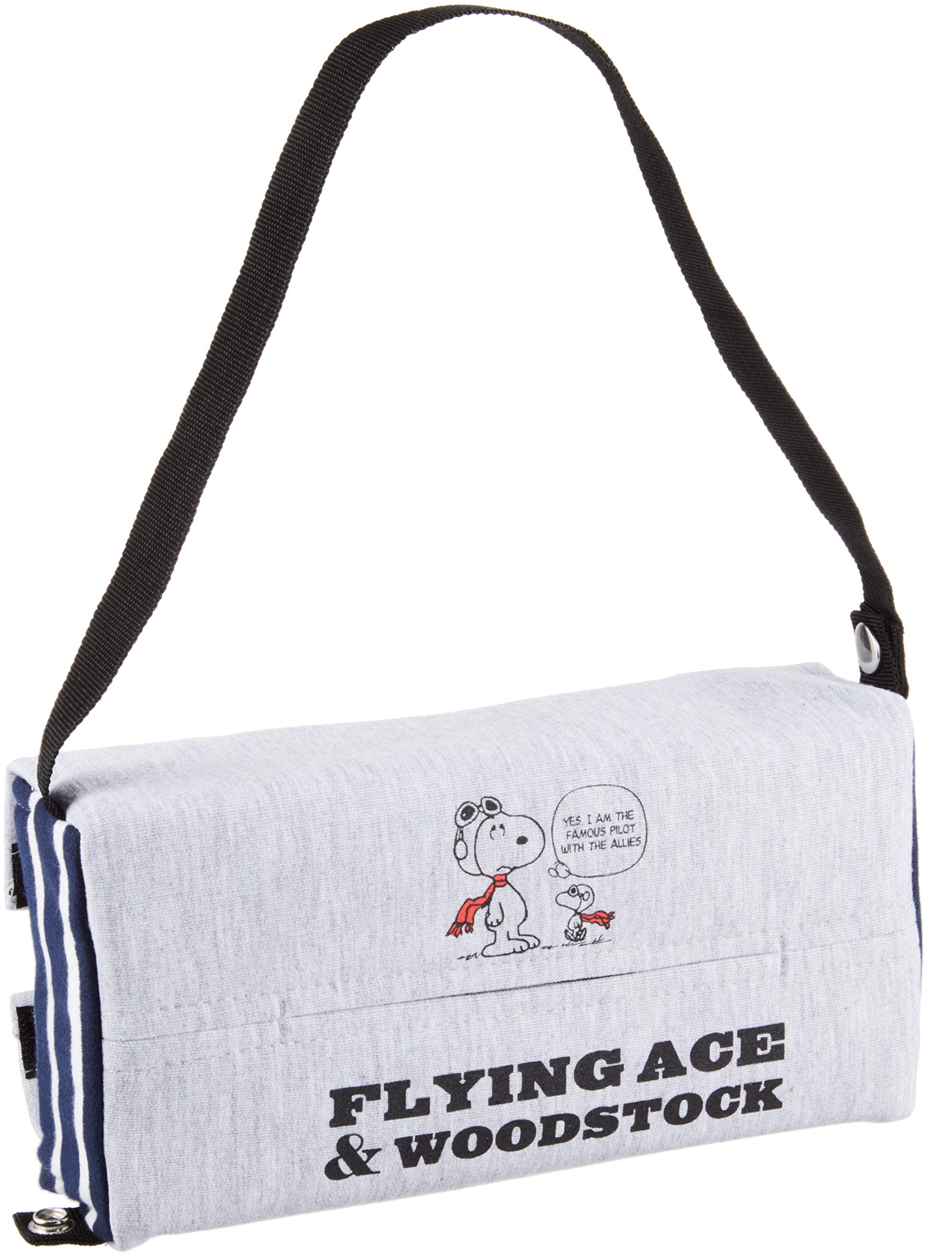 ボンフォーム 車用ティッシュケース スヌーピー フライングスヌーピー グレーの商品画像