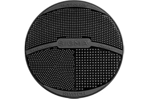 Sigma Switch by Sigma Beauty – Silicone Makeup Brush Cleaner for Switching Shades and Pigments, Switch Cleaning Mat for Superior Makeup Brush Cleaning Mid-Application (Travel Size)