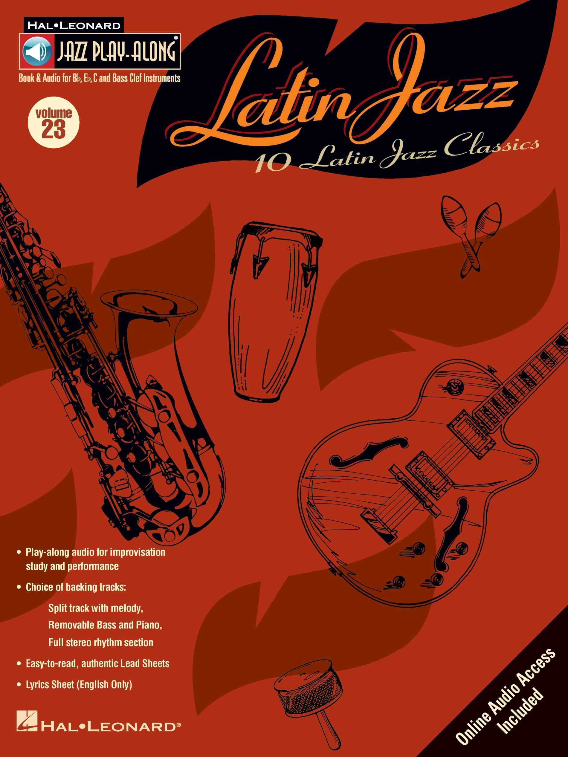 Latin Jazz: 10 Latin Jazz Classics [With CD (Audio)]: 23 (Jazz Play Along): Jazz Play-Along Volume 23