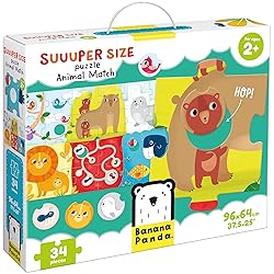 Banana Panda Animal Match Suuuper Size Puzzle