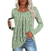 Anymeet Womens Winter Cute Beautiful Tunic Tops Comfy Dressy T-Shirts Basic Blouses