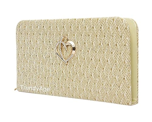 B2B Bags - Stylish Fashion Clutch for Women & Girls, Golden Clutch For Ladies(clutch, Party Wear Clutch, Casual clutch