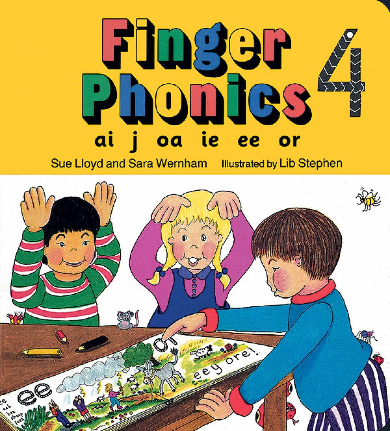 Mua Finger Phonics Book 4 (Jolly Phonics Finger Phonics) (AI,J,OA,IE