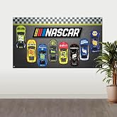 NASCAR Fabric Wall Decoration - 5ft x 3ft - Officially Licensed - Racing Banner for Parties