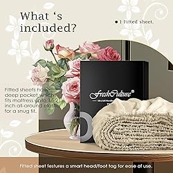 FreshCulture Full Fitted Sheet Only – Premium