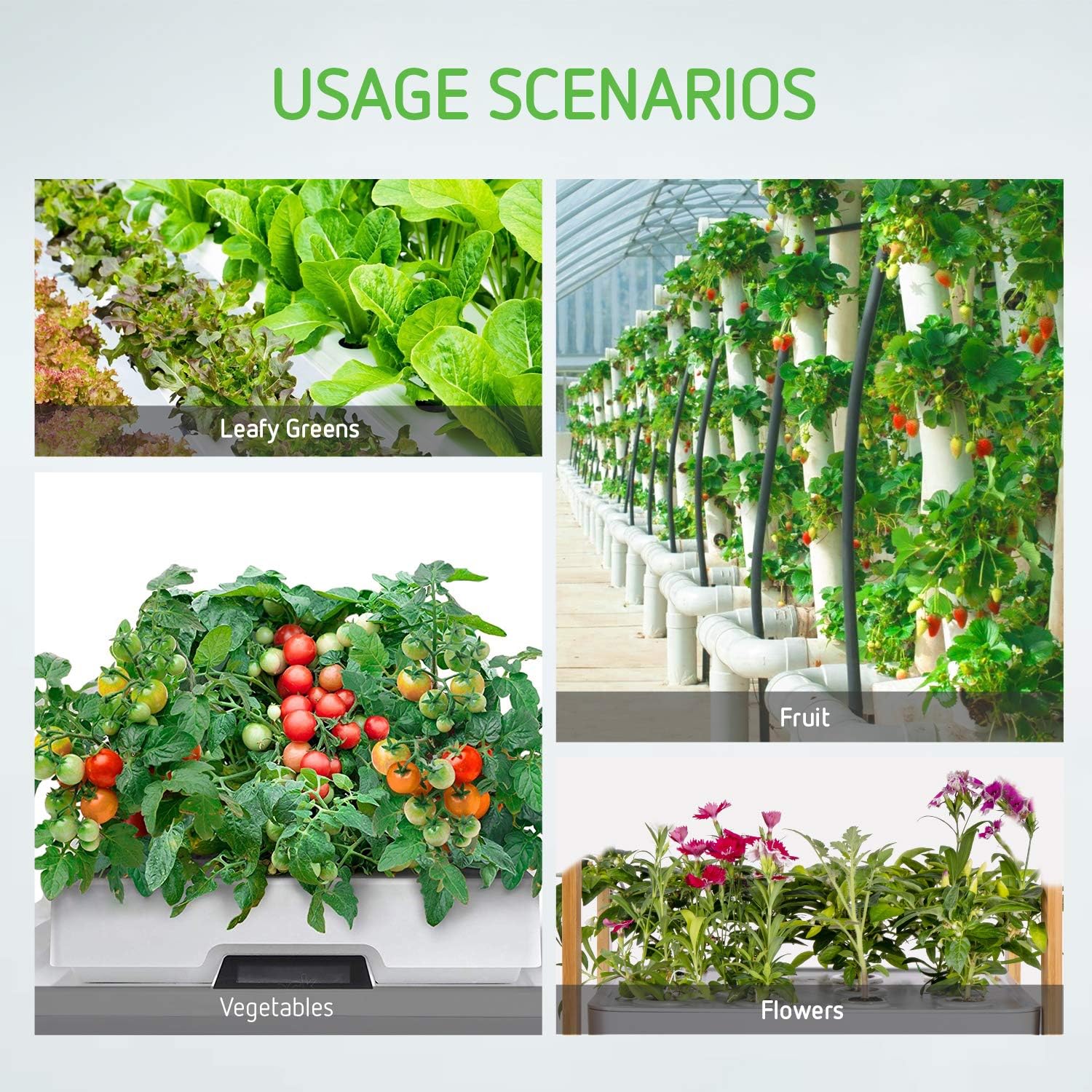VIVOSUN 25 Pack 3 Inch Net Pots Heavy Duty Net Cups with 12 Pcs Plant Labels: Garden & Outdoor